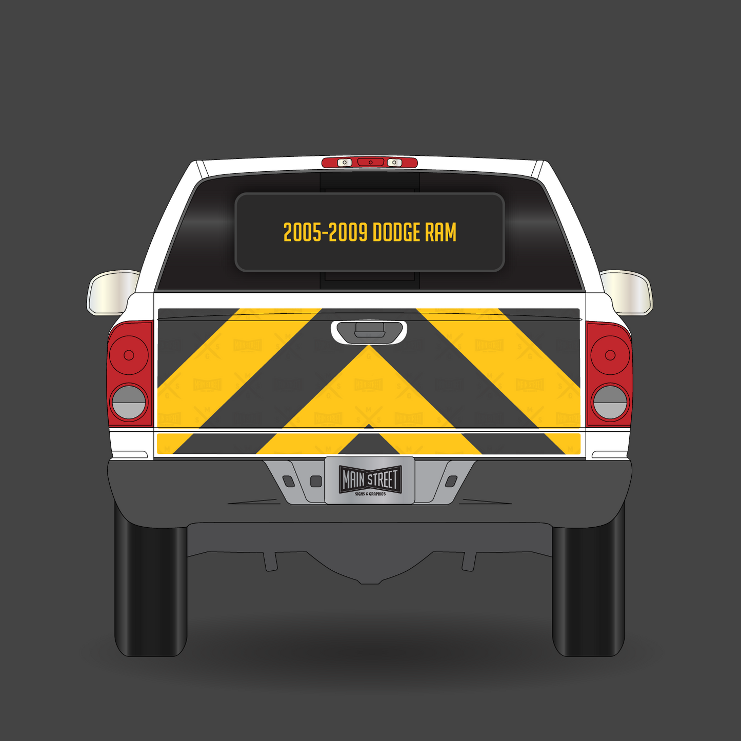 2005-2009 Ram Tailgate Chevron