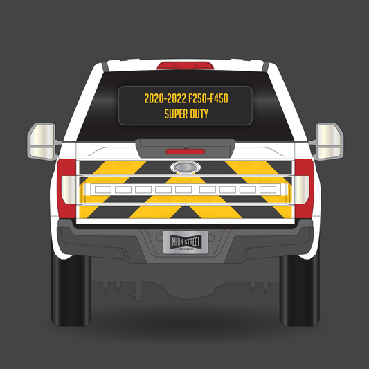 2020-2022 F250-F450 Super Duty Tailgate Chevron