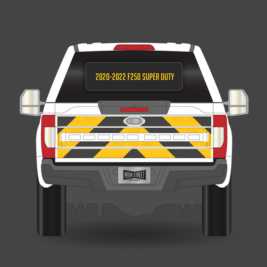 2020-2022 F250 Super Duty/F350 Tailgate Chevron