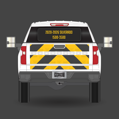 2020-2026 Silverado 1500-3500 Tailgate Chevron
