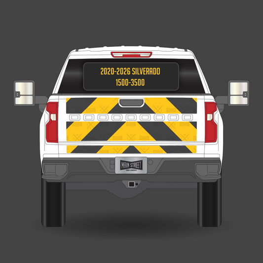 2020-2026 Silverado 1500-3500 Tailgate Chevron