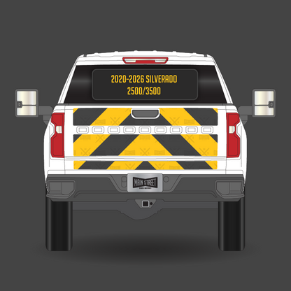 2020-2026 Silverado 2500/3500 Tailgate Chevron