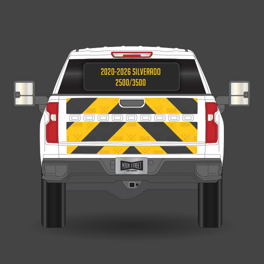 2020-2026 Silverado 2500/3500 Tailgate Chevron