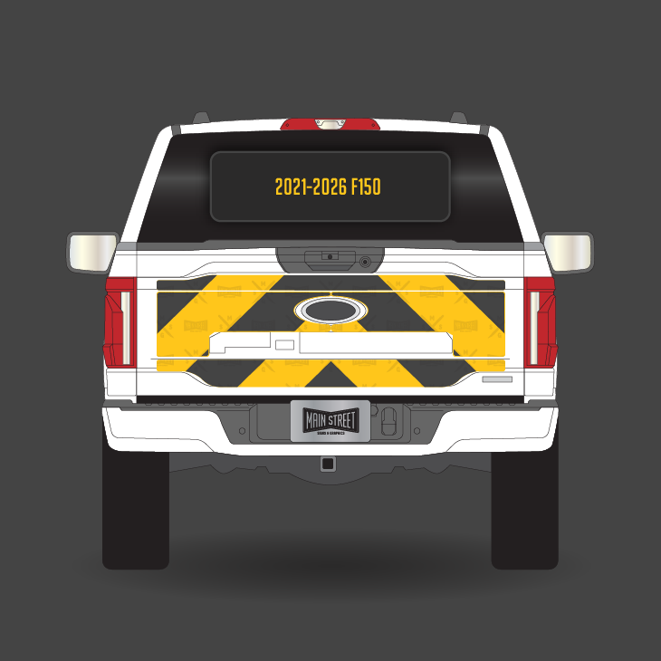 2021-2026 F150 Tailgate Chevron