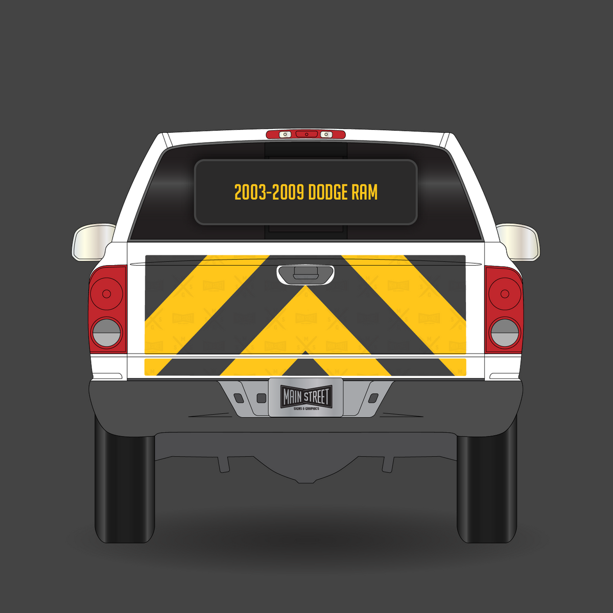 2003-2009 Ram Tailgate Chevron